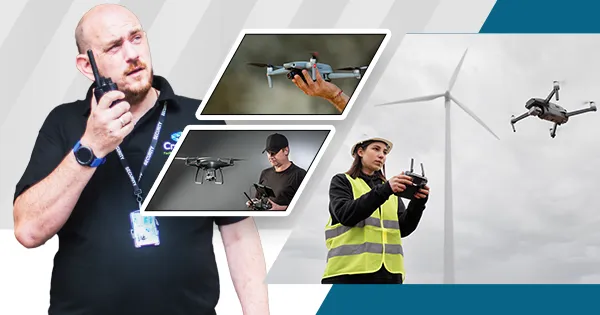 The use of drones in security guard services