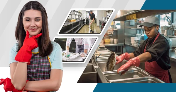 Deep Cleaning Restaurant Kitchen and Food Preparation Areas Ensuring Clean and Safe Food Handling