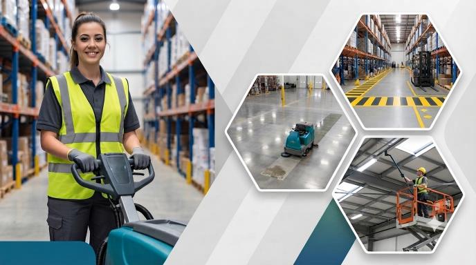 Creating a Safer and Cleaner Environment with Professional Warehouse Cleaning