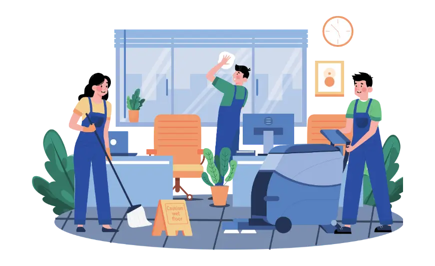 Professional office cleaning services in London, UK