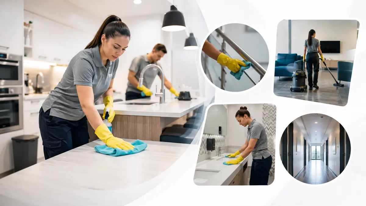 Cleaning Shared Student Kitchens & Communal Areas
