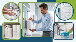 Office Washroom Hygiene & Consumables Management clean