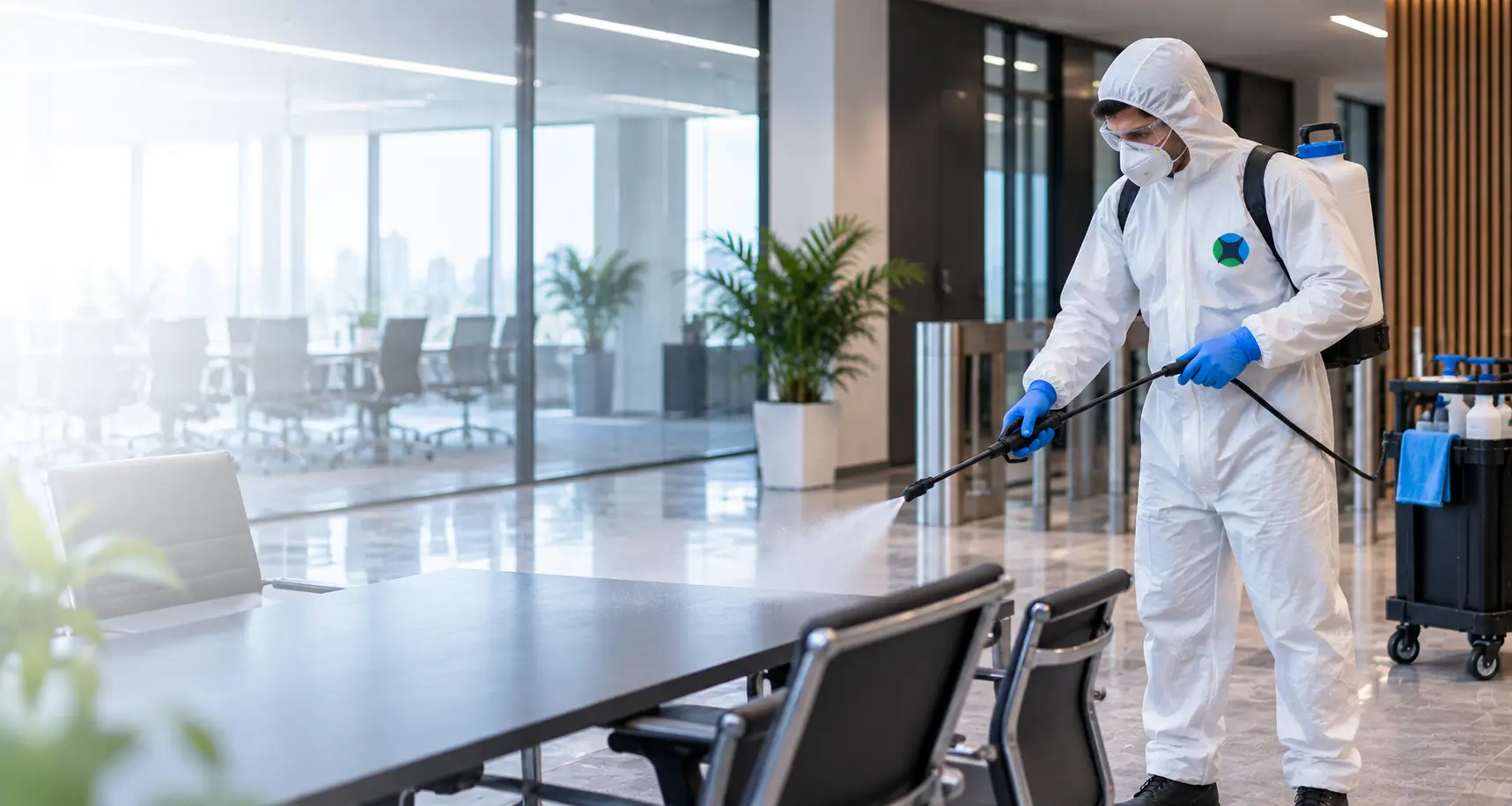 Antiviral disinfection and sanitisation services in the UK