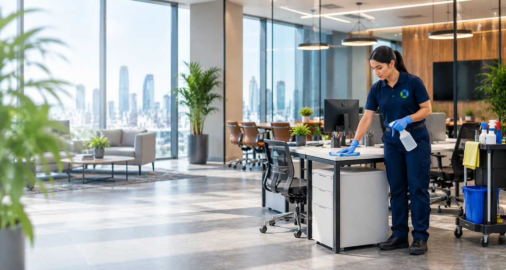 Professional office cleaning services in London, UK