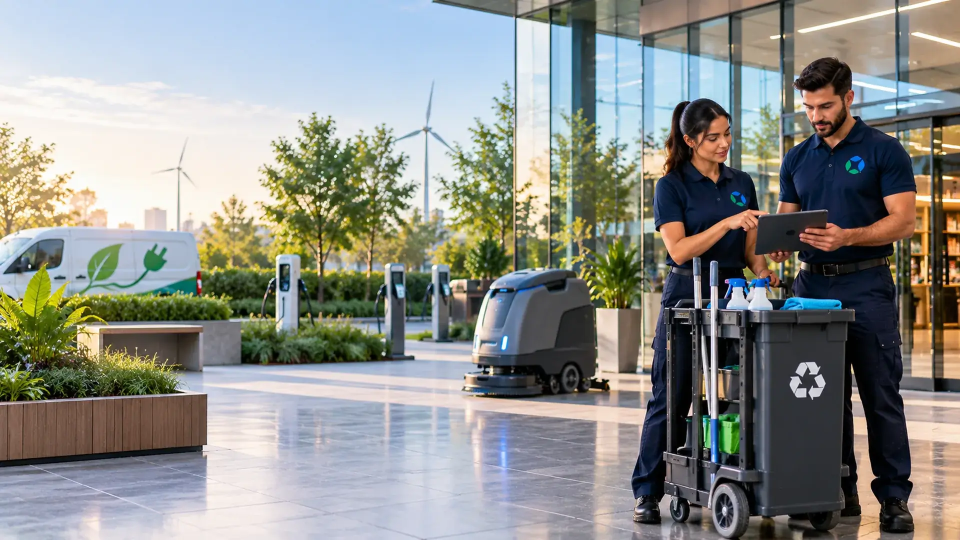 Sustainability and innovation at Crystal Facilities Management